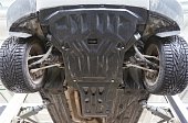 Композитная защита картера и КПП АВС-Дизайн 2 части для BMW X3 (2011-2017)