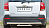 Защита заднего бампера D63 (дуга) D42 (дуга) декор-паз "RUSSTAL" для Chevrolet Captiva