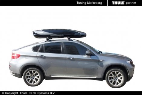 Багажник Thule WingBar на аэродинамических дугах для BMW X6 (E71)