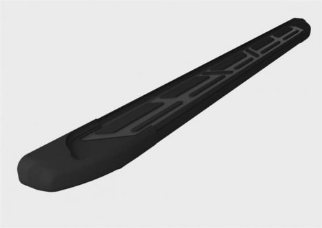 Пороги алюминиевые (Corund Black) для Vortex Tingo