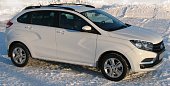 Рейлинги на крышу АПС для Lada XRAY черые