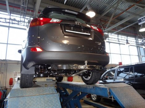 Фиксированный фаркоп Baltex для Toyota RAV 4 (2013-2018)