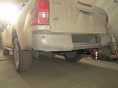 Съемный фаркоп Bizon FA 0971-E под квадрат 50х50 для Toyota Hilux (2015-н.в.)