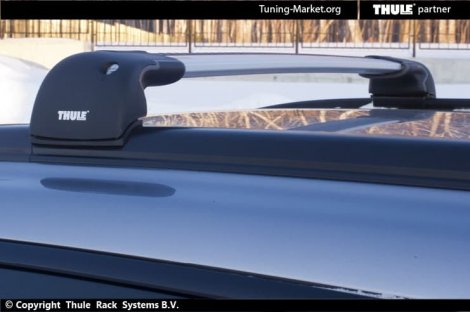 Багажник Thule WingBar Edge на интегрированных дугах для Subaru Outback (2003-2009)