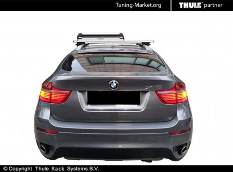 Багажник Thule WingBar на аэродинамических дугах для BMW X6 (E71)