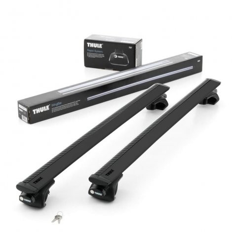 Багажник Thule WingBar Black на аэродинамических дугах для Honda Life