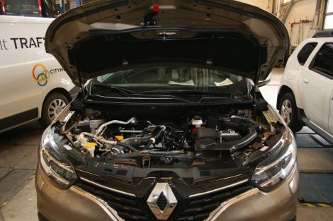 Газовые упоры (амортизаторы) капота A-ENGINEERING для Renault Kadjar
