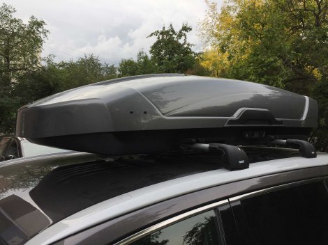 Багажник Thule WingBar Edge на интегрированных дугах для Toyota Highlander (2013-2020)