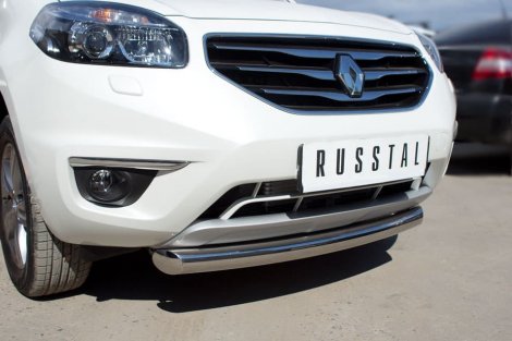 Передняя защита Russtal для Renault Koleos (2013-2015)