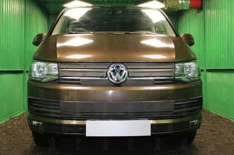 Зимняя защита радиатора ProtectGrille нижняя для Volkswagen Multivan 2 части (2015-н.в.)