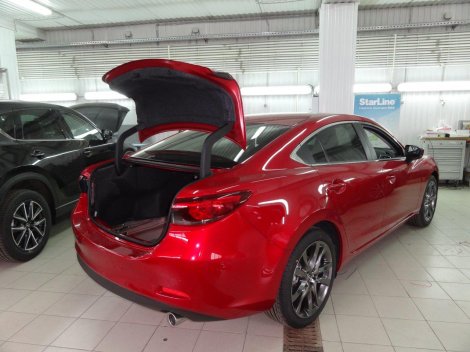 Газовые упоры (амортизаторы) багажника для Mazda 6 российской сборки