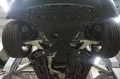 Композитная защита картера и КПП АВС-Дизайн 15.27k для Infiniti QX70 (2 части)