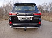 Защита заднего бампера для Lexus LX570/450d