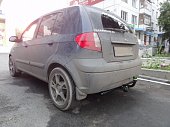 Фиксированный фаркоп Leader Plus H207-A для Hyundai Getz (2006-2011)