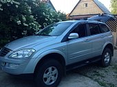 Багажник Thule SquareBar Evo на стальных дугах для SsangYong Kyron