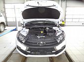 Газовые упоры (амортизаторы) капота A-ENGINEERING KU-LD-GRFL-00 для Lada Granta (2018-н.в.)