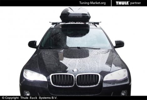 Багажник Thule WingBar на аэродинамических дугах для BMW X6 (E71)
