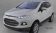 Пороги алюминиевые (Corund Silver) для Ford EcoSport (2013-н.в.)
