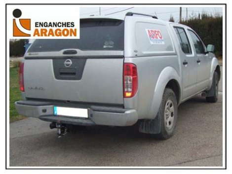 Фиксированный фаркоп Aragon для Nissan NP300