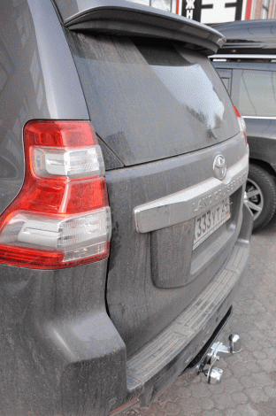 Фиксированный фаркоп Baltex для Toyota Land Cruiser Prado 150