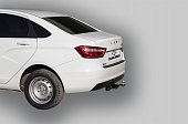 Съемный фаркоп под квадрат Leader Plus T-VAZ-41E для Lada Vesta седан (2015-2022)