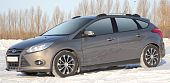 Рейлинги на крышу АПС для Ford Focus (2011-2019) серые