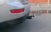Съемный фаркоп Oris 4165-E под квадрат 50х50 мм для Mitsubishi Outlander (2006-2012)