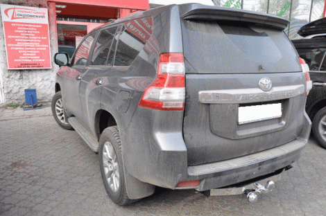 Фиксированный фаркоп Baltex для Toyota Land Cruiser Prado 150