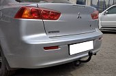 Фиксированный фаркоп Oris 4154-A для Mitsubishi Lancer X седан (2007-2012)