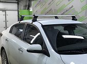 Багажник Атлант на крыловидных дугах для Kia Rio седан (2017-н.в.)