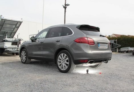 Съемный фаркоп с электрикой Westfalia для Porsche Cayenne (2010-2018)