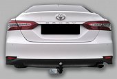 Фиксированный фаркоп Leader Plus T124-A для Toyota Camry (2018-н.в.)