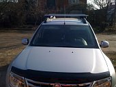 Багажник LUX Классик на аэродинамических дугах для Renault Duster (2011-2015)