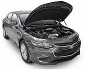 Газовые упоры (амортизаторы) капота АвтоУпор UCHMAL011 для Chevrolet Malibu (2015-2018)