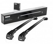 Багажник Thule WingBar Edge Black на интегрированных дугах для Kia Soul