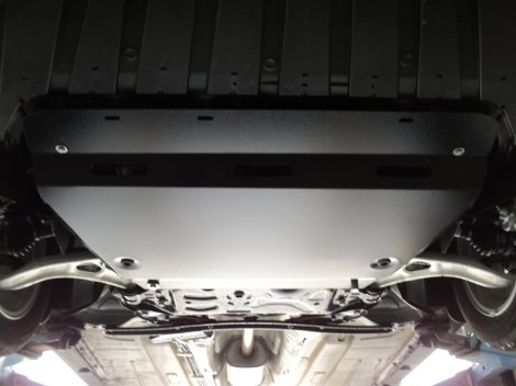 Алюминиевая защита картера и КПП АВС-Дизайн для Ford Focus (2012-2018)