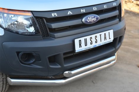 Передняя защита Russtal для Ford Ranger (2011-2015)