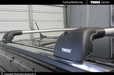 Багажник Thule WingBar Edge на интегрированных дугах для Jeep Grand Cherokee
