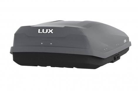 Бокс на крышу LUX Irbis 150 Тёмно-серый матовый (150х76х35)