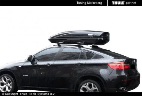 Багажник Thule WingBar на аэродинамических дугах для BMW X6 (E71)