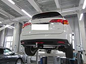 Съемный фаркоп Bizon FA 0856-E под квадрат 50х50 для Acura RDX (2013-н.в.)