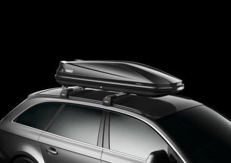 Бокс на крышу Thule Touring Sport 600 глянцевый черный (190x63x39 см)