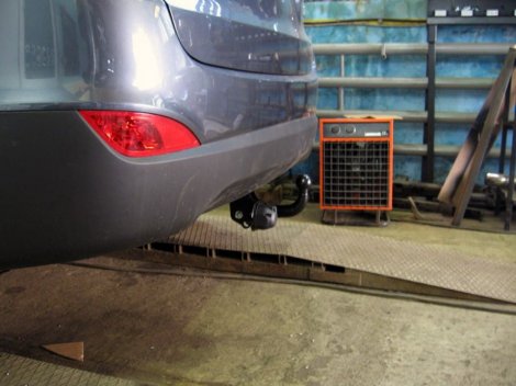 Фиксированный фаркоп Baltex для Hyundai ix35