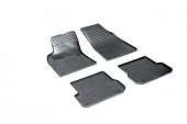 Коврики в салон Seintex Сетка для Audi A6 (C6) черные