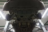 Композитная защита картера и КПП АВС-Дизайн для Infiniti QX70 (2 части)