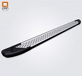 Пороги алюминиевые (Sapphire Silver) Vortex Tingo
