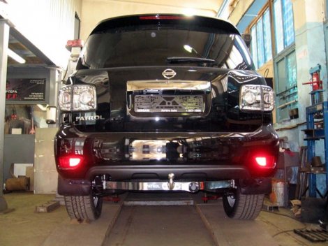 Фиксированный фаркоп Baltex для Nissan Patrol