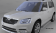 Пороги алюминиевые (Opal) для Skoda Yeti
