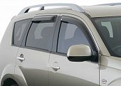 Дефлекторы боковых окон для Mitsubishi Outlander XL