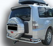Фиксированный фаркоп Leader Plus M114-AE для Mitsubishi Pajero (2006-2019)